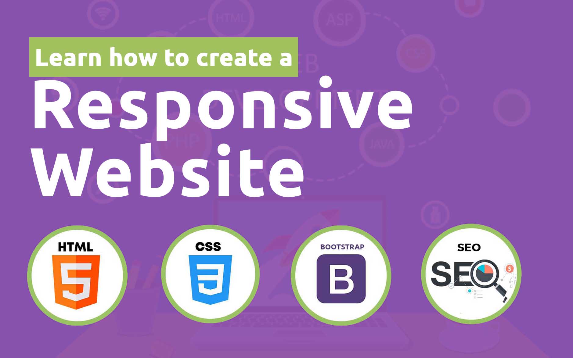 Responsive website Development|Age 18 and Above (HTML+CSS+ Bootstrap+ SEO)
